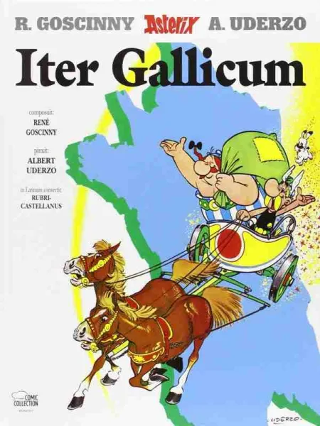 Asterix Iter Gallicum N 05 en Latin