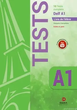 Delf A1 Scolaire. 10 Tests. Livre de L'eleve