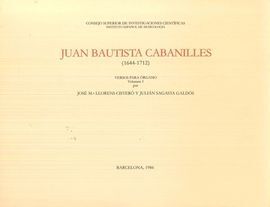 VERSOS PARA ÓRGANO. TOMO I