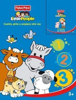 Little People. Fisher-Price. Cuento, Pinto y Empiezo Otra Vez (Incluye Colores)