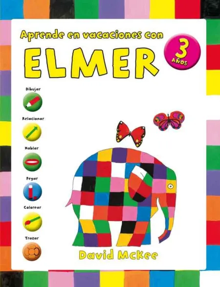 Aprende en Vacaciones con Elmer 3 Años