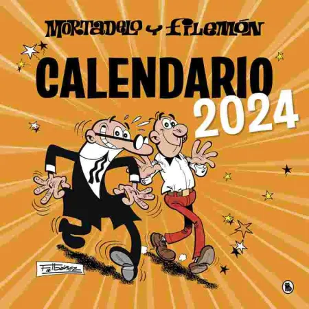 Calendario Mortadelo y Filemón 2024