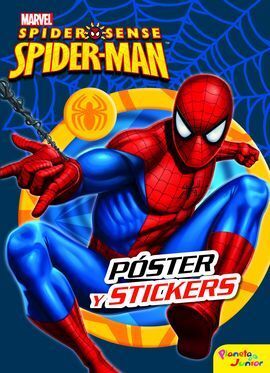 SPIDER-MAN. PÓSTER Y STICKERS