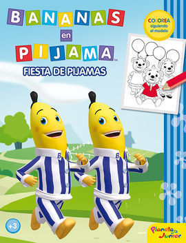BANANA EN PIJAMA. FIESTA DE PIJAMAS