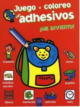 Juego y Coloreo con Adhesivos. ¡Me Divierto!