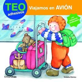 TEO ADHESIVOS. VIAJAMOS EN AVIÓN
