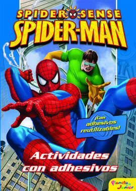 SPIDERMAN. ACTIVIDADES CON ADHESIVOS