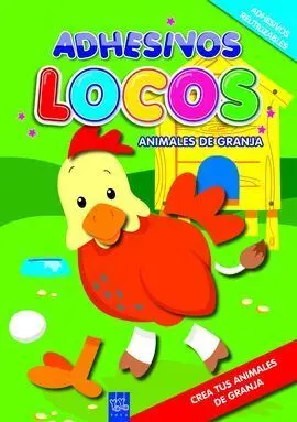 Animales de Granja. Adhesivos Locos