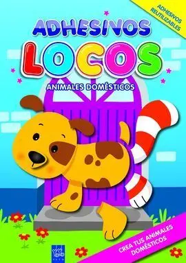 Animales Domésticos. Adhesivos Locos