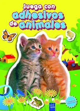 Juega con Adhesivos de Animales. Amarillo