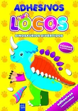 Adhesivos Locos. Dinosaurios Divertidos