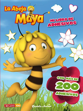 ABEJA MAYA. LIBRO ADHESIVOS