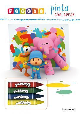 POCOYO PINTA CON CERAS