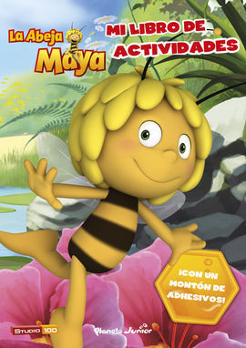 LA ABEJA MAYA. LIBRO DE ACTIVIDADES CON PEGATINAS
