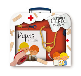 PUPAS Y TIRITAS. CON SET DE MEDICO PARA JUGAR