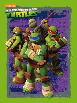 Las Tortugas Ninja. Caja Metálica