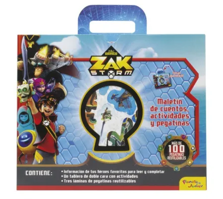 Zak Storm. Maletín de Cuentos, Actividades y Pegatinas