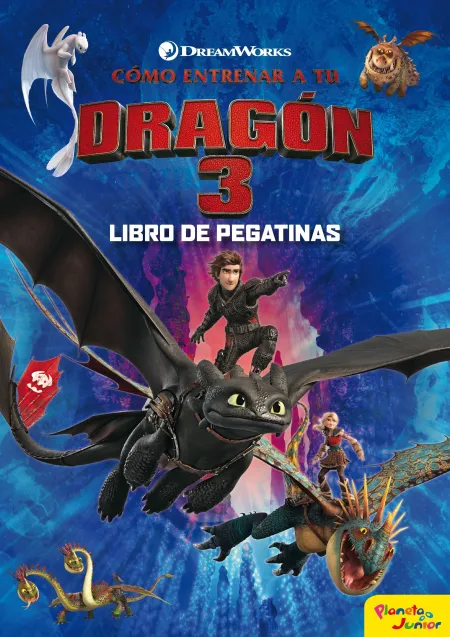 Cómo Entrenar a tu Dragón 3. Libro de Pegatinas