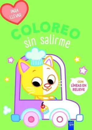 Coloreo sin Salirme-Para Llevar. Gato