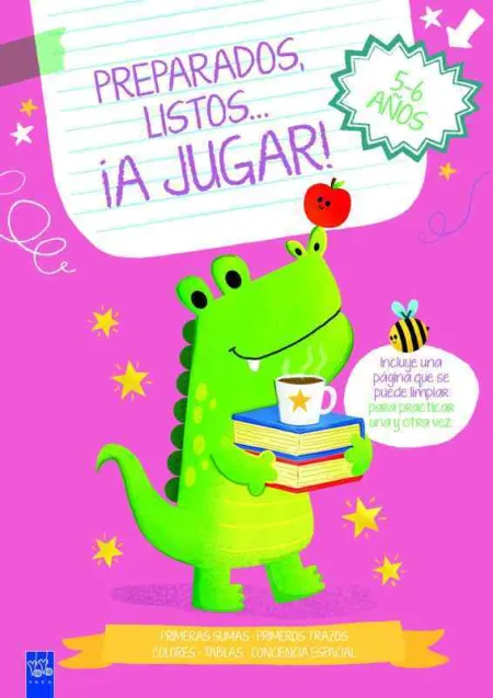 Preparados, Listos... ¡A Jugar! 5-6 Años Rosa
