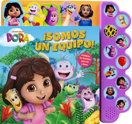 Dora. Somos un Equipo. Libro con 10 Sonidos