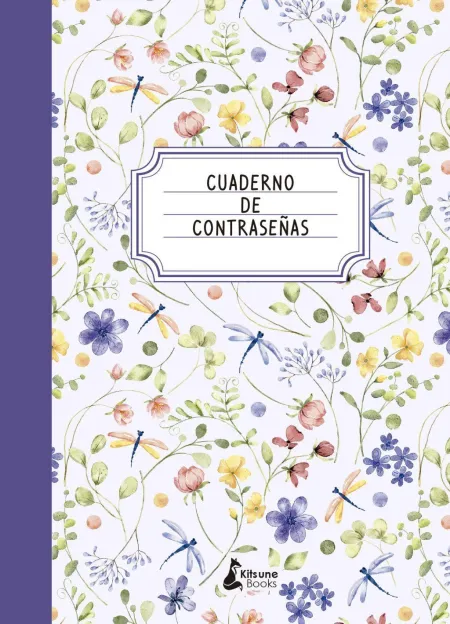 Cuaderno de Contraseñas (Cubierta Lila)