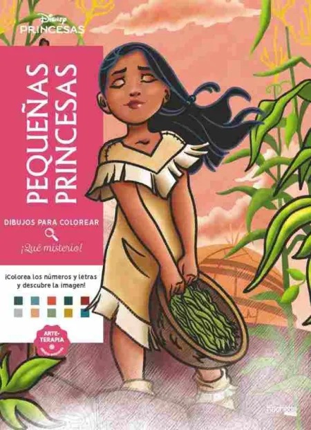 Dibujos para Colorear, ¡Qué Misterio! Pequeñas Princesas