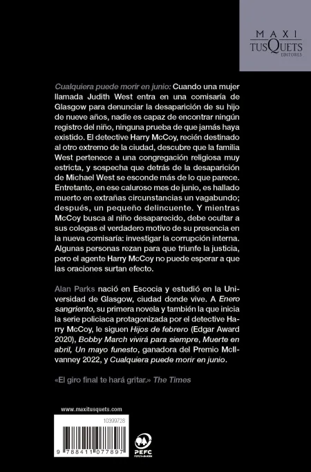 Cualquiera Puede Morir en Junio (Serie Harry Mccoy, 6)