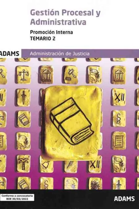 Temario 2 Gestion Procesal y Administ. 2022 Promo. interna