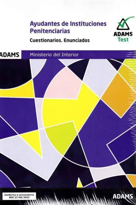 Cuestionarios de Ayudantes de Instituciones Penitenciarias