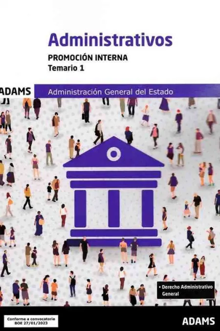 Temario 1 Administrativos Administración General del Estado, Promoción Interna