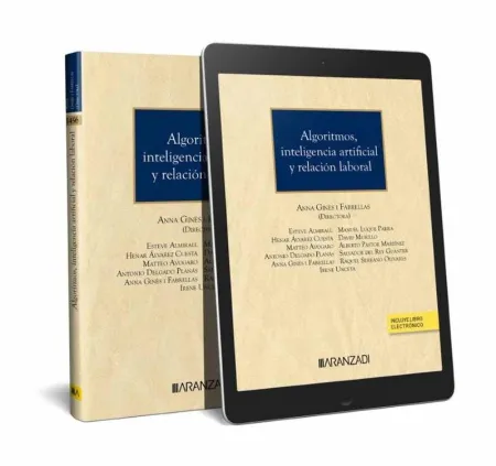 Algoritmos, Inteligencia Artificial y Relación Laboral (Papel + E-Book)