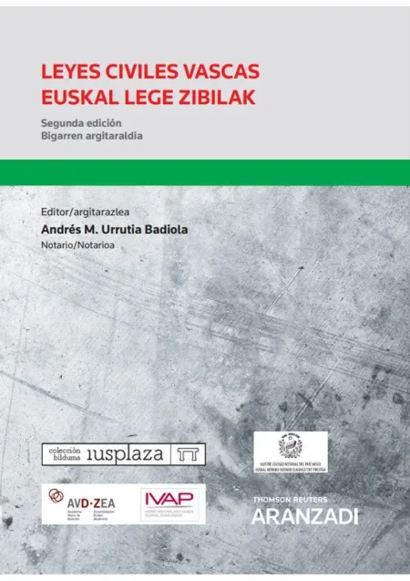 Leyes Civiles Vascas Euskal Lege Zibilak (Papel + E-Book)