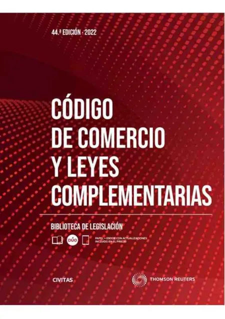 Código de Comercio y Leyes Complementarias (Papel + E-Book)