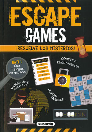 ESCAPE GAMES.RESUELVE MISTERIOMISTERIOS! NIVEL 1