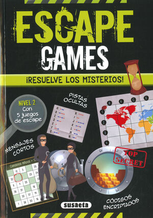 ESCAPE GAMES.RESUELVE MISTERIO