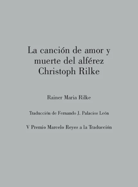 La Canción de Amor y Muerte del Alférez Christoph Rilke