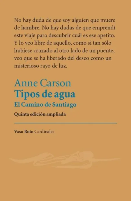 Tipos de Agua