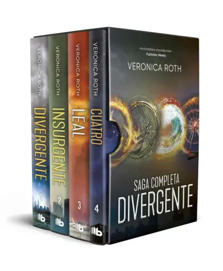 Divergente (Estuche Con: Divergente Insurgente Leal Cuatro)