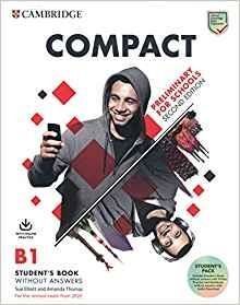 COMPACT PRELIMINARY FOR SCHOOLS SECOND EDITION ENGLISH FOR SPANISH SPEAKERS STUD