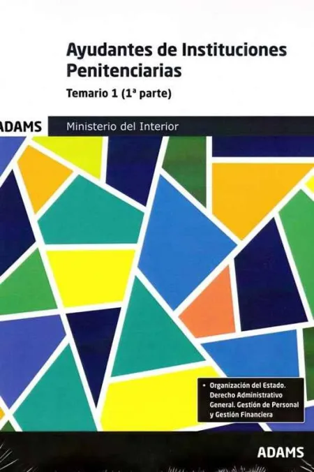 Temario 1 Ayudantes de Instituciones Penitenciarias
