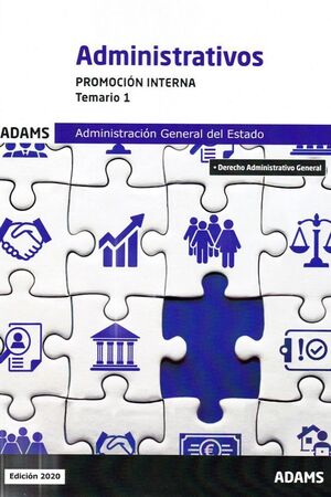 TEMARIO 1 ADMINISTRATIVOS ADMINISTRACIÓN GENERAL DEL ESTADO, PROMOCIÓN INTERNA