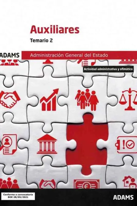 Temario 2 Auxiliares Administracidón General del Estado