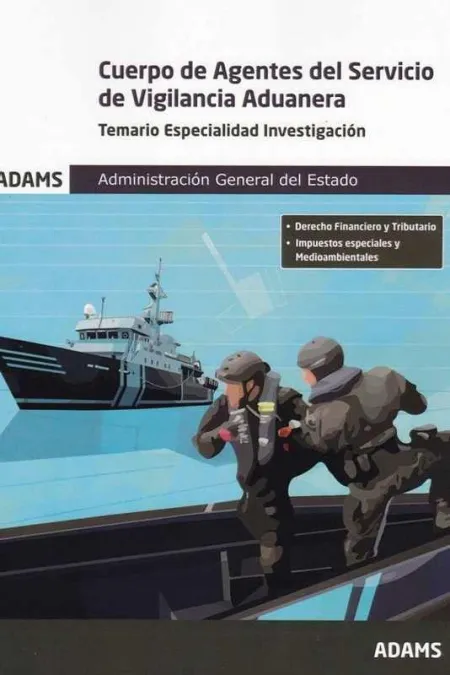 Temario Especialidad Investigación Cuerpo de Agentes del Servicio de Vigilancia