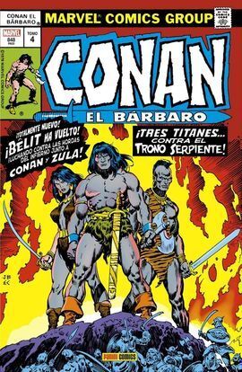 CONAN EL BARBARO 4 LA ETAPA MARVEL ORIGINAL