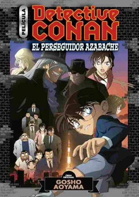Detective Conan Anime Comic: el Perseguidor Azabache
