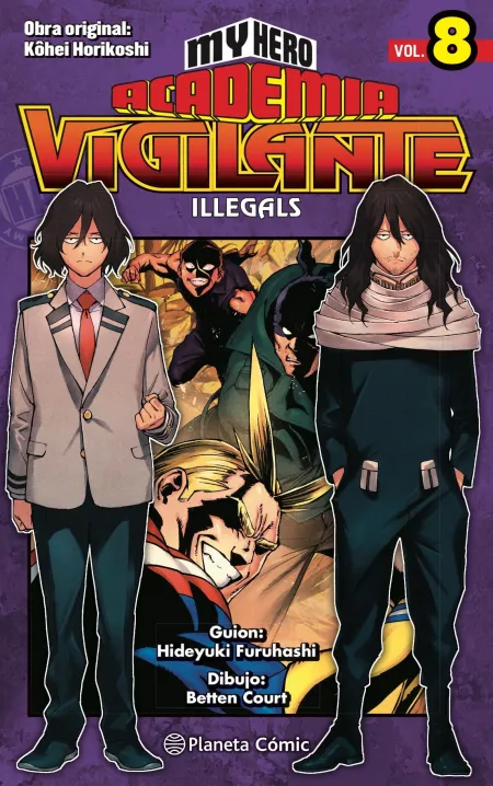 My Hero Academia Vigilante Illegals Nº 08