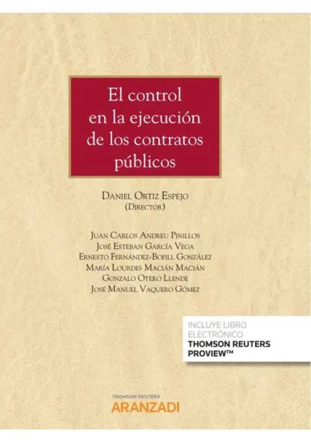 El Control en la Ejecución de los Contratos Públicos