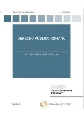 Derecho Público Romano (Papel + E-Book)