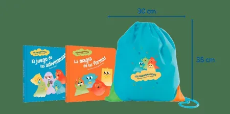 Pack los Fantasmáticos: 2 Divertidos Cuentos + Mochila Infantil de Regalo